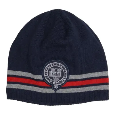 Beanie (Blue, Multicolored) from University of Oxford Acrylic, Polyester