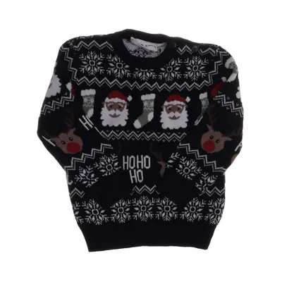 Kersttrui (Zwart, Wit, Rood, Groen, Bruin) van D.M.D by Denim Day Katoen