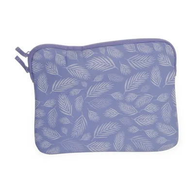 Laptop case (Purple, White)