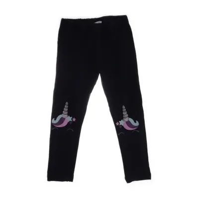 Leggings (Svart, Flerfärgad) från Lindex Kids Bomull, Elastan