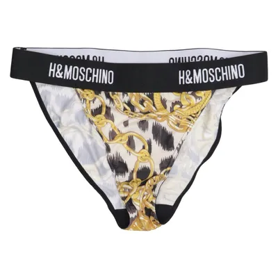 Bikiniunderdel (Svart, Flerfärgad) från H&M x Moschino Elastan, Polyamid, Polyester