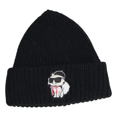 Beanie (Black) from Karl Lagerfeld Acrylic, Polyester