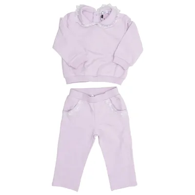 Loungewear (Lila) van Gymp Elastaan, Organisch katoen