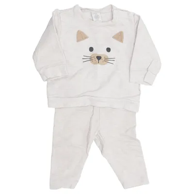 Loungewear (Beige) from Lindex Baby Cotton, Elastane