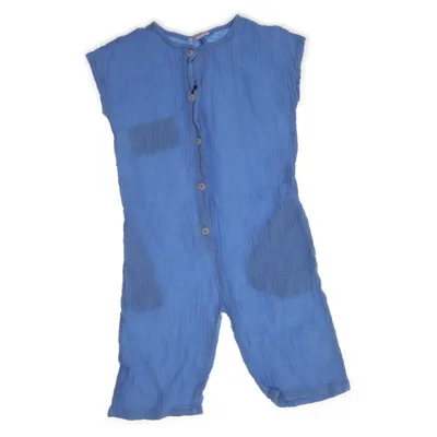 Jumpsuit (Blauw) van Hessnatur Katoen