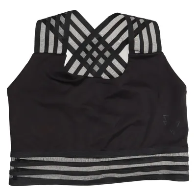 Sports bra (Black) from Boohoo Fit Elastane, Polyester