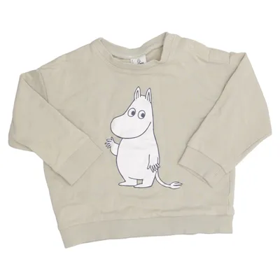 Sweatshirt (Beige) von Moomin by Lindex Baumwolle, Elasthan
