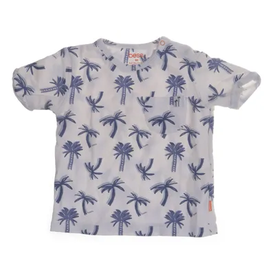T-shirt (Wit, Meerkleurig) van Bess Katoen, Elastaan