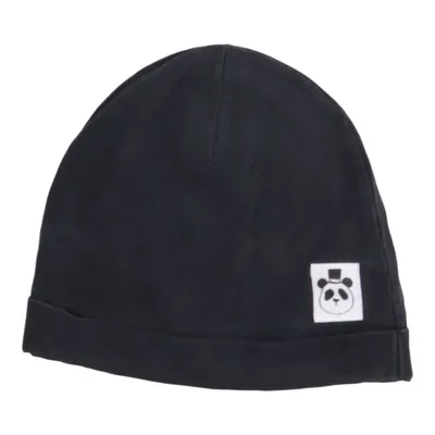 Beanie (Zwart) van Mini Rodini Elastaan, Lyocell