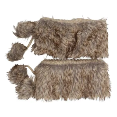 Leg warmers (Brown) from Claire's