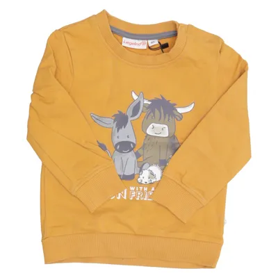 Sweatshirt (Geel) van Liegelind Katoen, Elastaan
