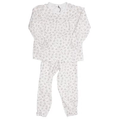 Pyjamas (Vit, Rosa) från Newbie by KappAhl Bomull