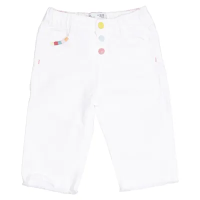 Jeans (White) from Zara Baby Cotton, Elastane