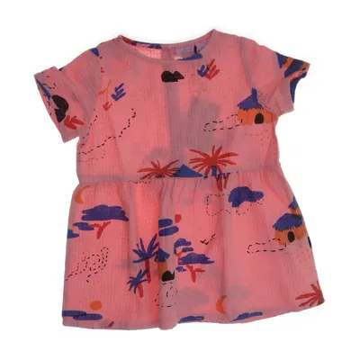 Klänning (Rosa, Blå, Flerfärgad) från Bobo Choses Bomull