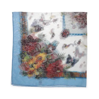 Scarf (Blå, Flerfärgad) från C&A Polyester