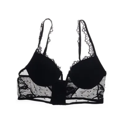 BH (V-Shape Lace Bustier) från NA-KD Elastan, Polyamid
