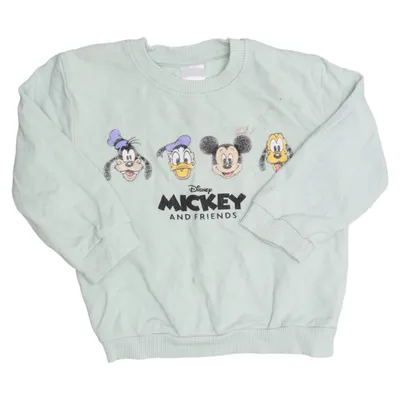 Sweatshirt (Groen) van H&M x Disney Katoen
