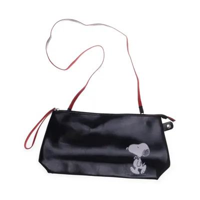 Axelremsväska (Svart, Röd) från Peanuts Polyester