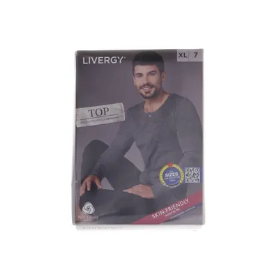 Underlinne (Grå, Svart) från Livergy Akryl, Polyamid, Ull