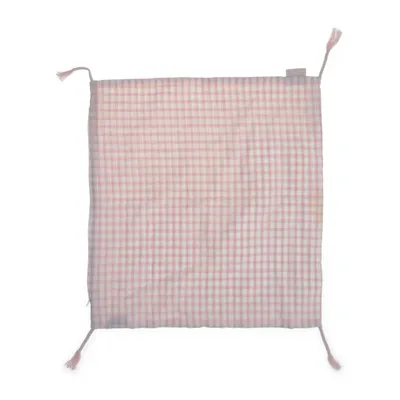 Kuddfodral (Rosa, Vit) från Linum