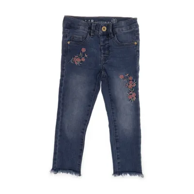 Jeans (Blå) från Lab Industries by KappAhl Bomull, Elastan, Polyester