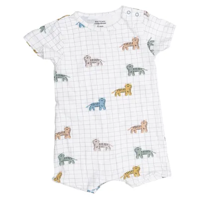 Rompers (White, Multicolored) from Bout'chou