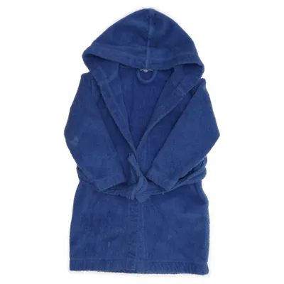 Bathrobe (Blue) from Hessnatur Cotton