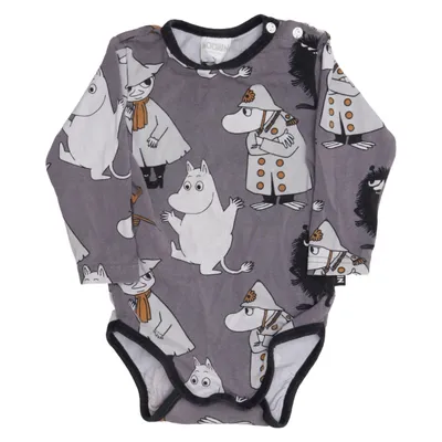 Body (Grå, Flerfarvet) fra Moomin by Martinex Bomuld, Elastan