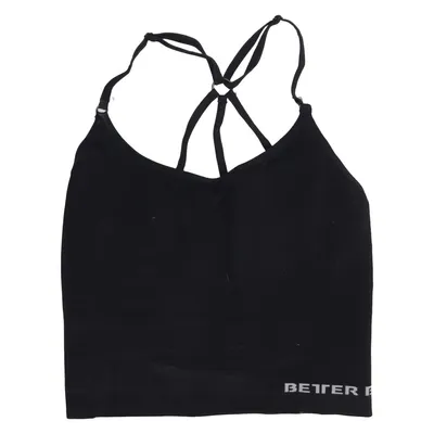 Sports bra (Black) from Better Bodies Elastane, Polyamide