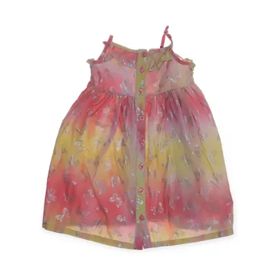 Dress (Pink, Multicolored) from Penelope Mack Cotton, Polyester
