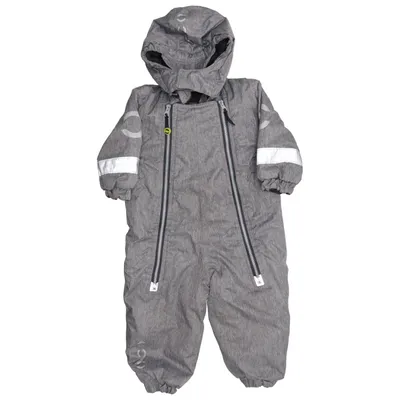 Overall (Grijs) van Mikk-line Polyester, Polyurethaan