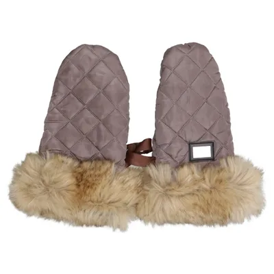 Moufles (Marron, Beige) de Bjällra of Sweden Polyester