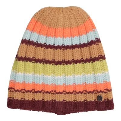 Beanie (Brown, Multicolored) from Fraas Acrylic, Polyamide, Polyester, Wool