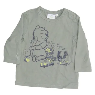 Langærmet t-shirt (Grøn) fra Disney Baby Bomuld