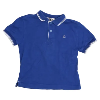 Poloshirt (Blauw) van Petit Bateau Katoen