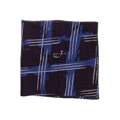 Scarf (Vit, Blå, Röd) från Jacob Cohen Bomull, Silke