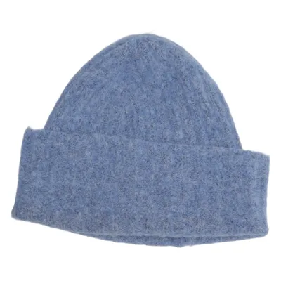 Bonnet (Bleu) de Holzweiler Laine d'alpaga, Élasthane, Laine de mouton, Polyamide