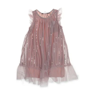 Jurk (Roze) van Kids by Lindex Polyester, Viscose