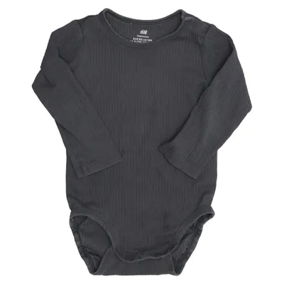 Body (Grau) von H&M Baumwolle, Elasthan