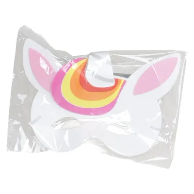 Maskeradmask (Vit, Flerfärgad) från Henbrandt