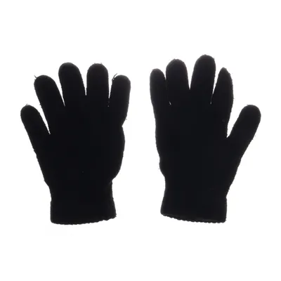 Gloves (Black) from Azoza Polyester, Polyurethane