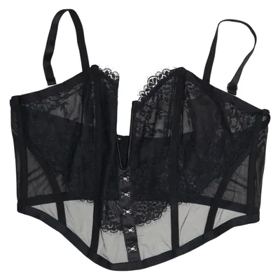 Bustier (Sort) fra Hunkemöller Elastan, Polyamid
