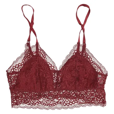 Bralette (Rød) fra Åhléns Elastan, Polyamid