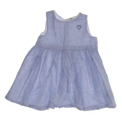 Klänning (Blå) från H&M Baby Bomull, Linne