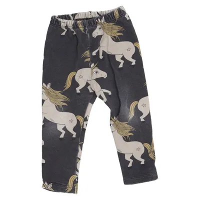 Leggings (Sort, Beige) fra Dear Sophie Bomuld, Elastan