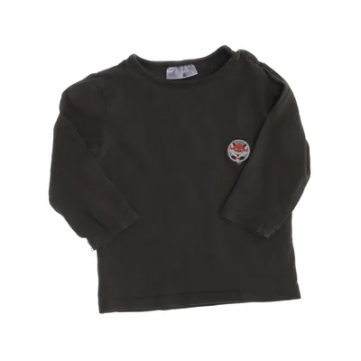 Långärmad t-shirt (Grön) från Miniature Bomull, Elastan
