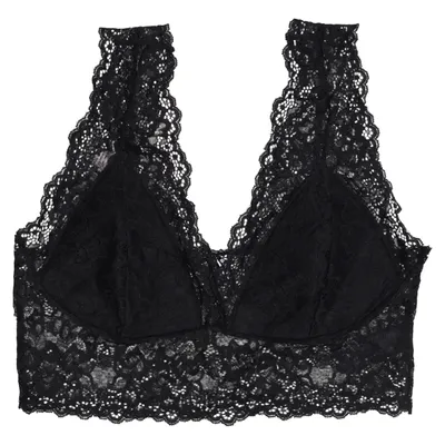 Bralette (Svart) från Pieces Polyamid