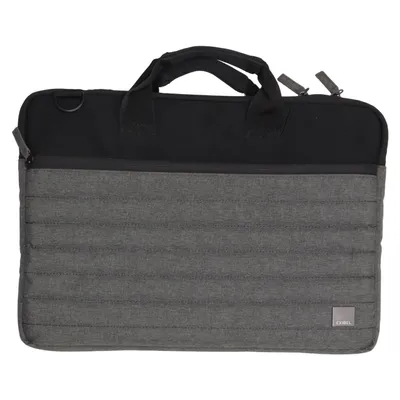 Sac d'ordinateur (Gris, Noir) de Exibel