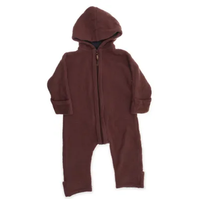 Sparkdräkt (Brun) från Kitz Heimat Bomull, Ull