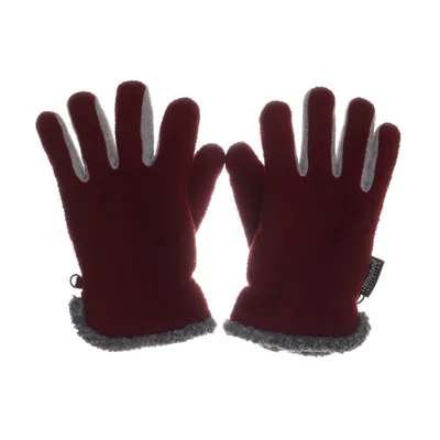 Gloves (Red, Gray) from Thinsulate Polyester